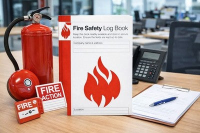 A4 fire safety log books pack of 10 – image 7