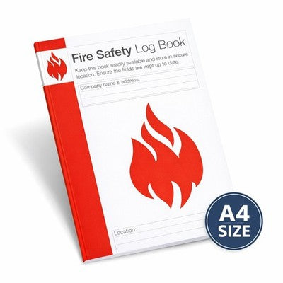 A4 fire safety log books pack of 10 – image 2
