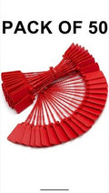 Red fire extinguisher tamper seals pack of 50