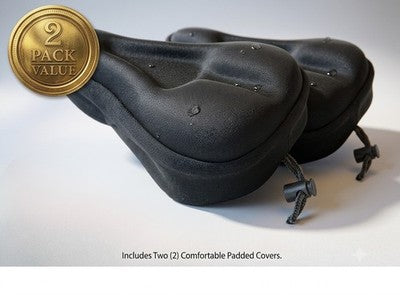 Gel bike seat cover pack of 2 – image 3