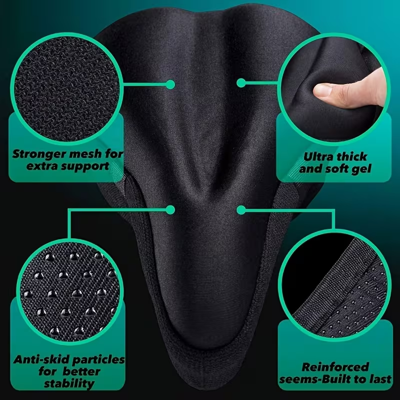 Gel bike seat cover – image 7