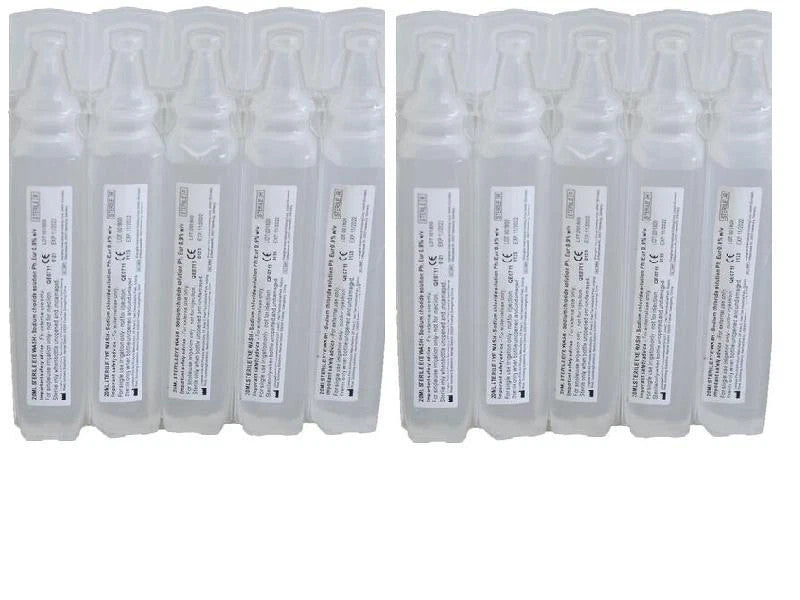 Qualicare sterile eye wash pods 20ml – image 5
