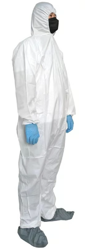 Disposable hooded Type 5/6 coverall – image 3