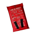 Fire blanket 1m x 1m in soft pouch