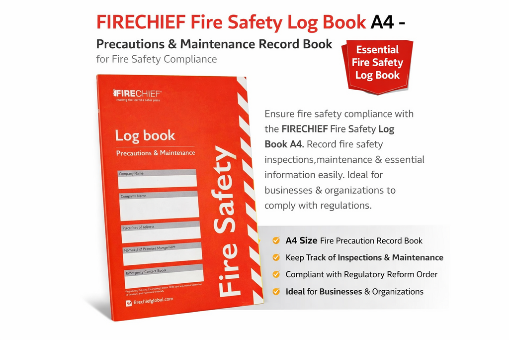 Firechief A4 fire safety log book – image 2