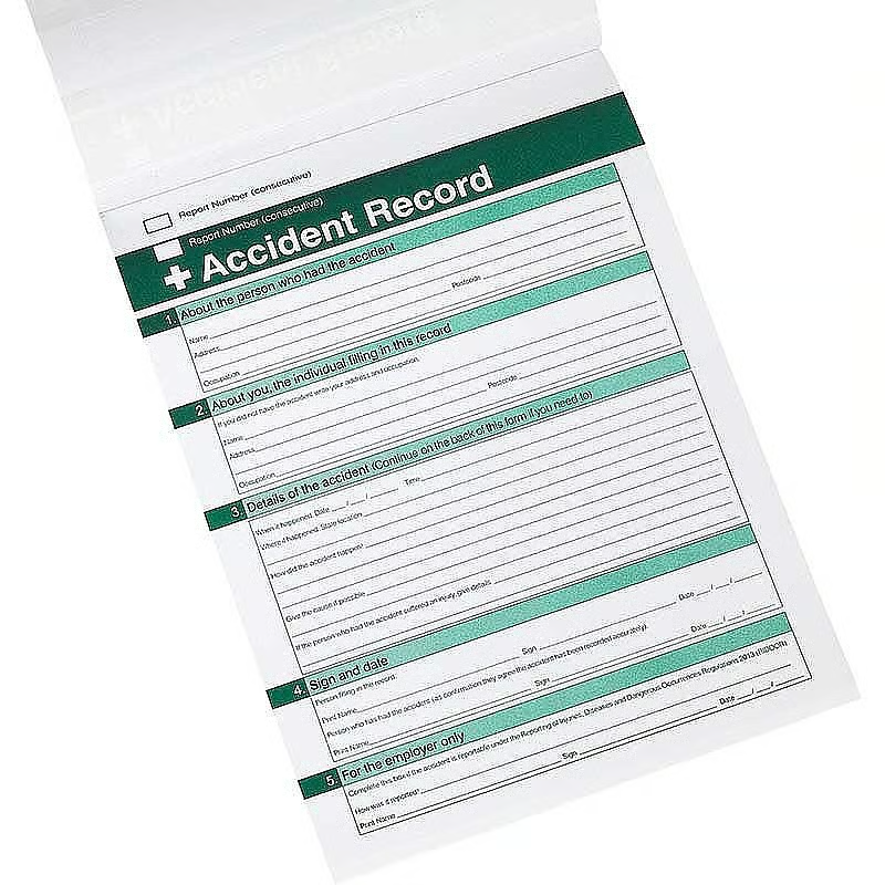 A4 accident book – image 4