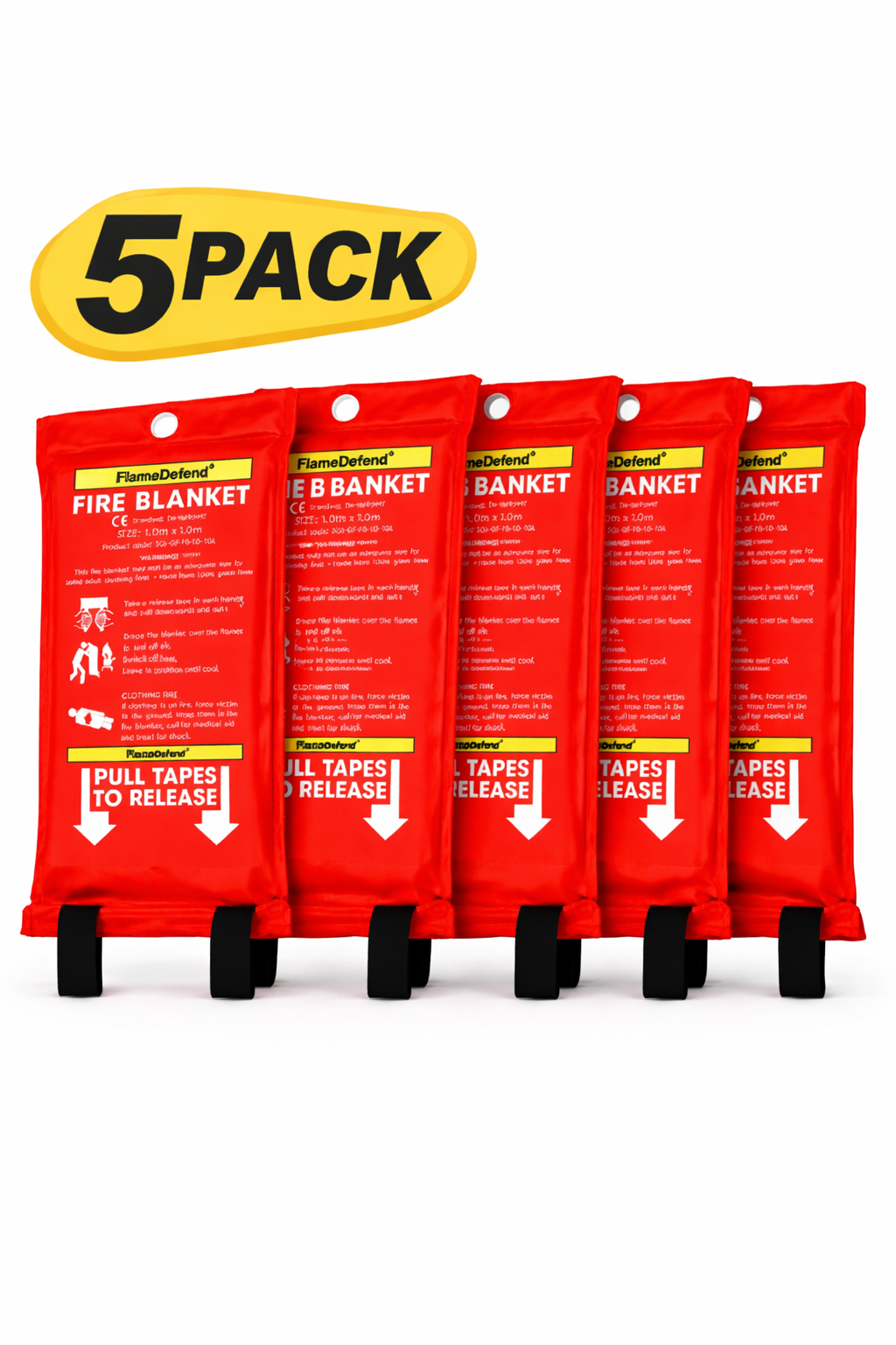 Flame Defend fire blanket 1m x 1m – image 6