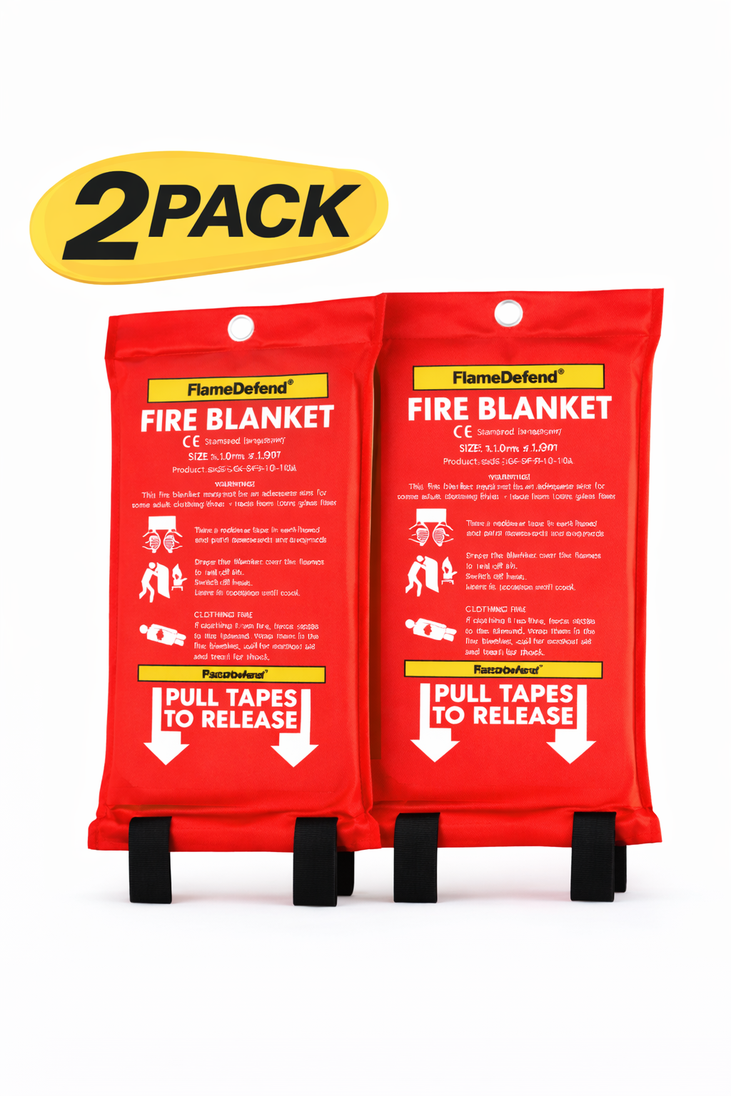 Flame Defend fire blanket 1m x 1m – image 10