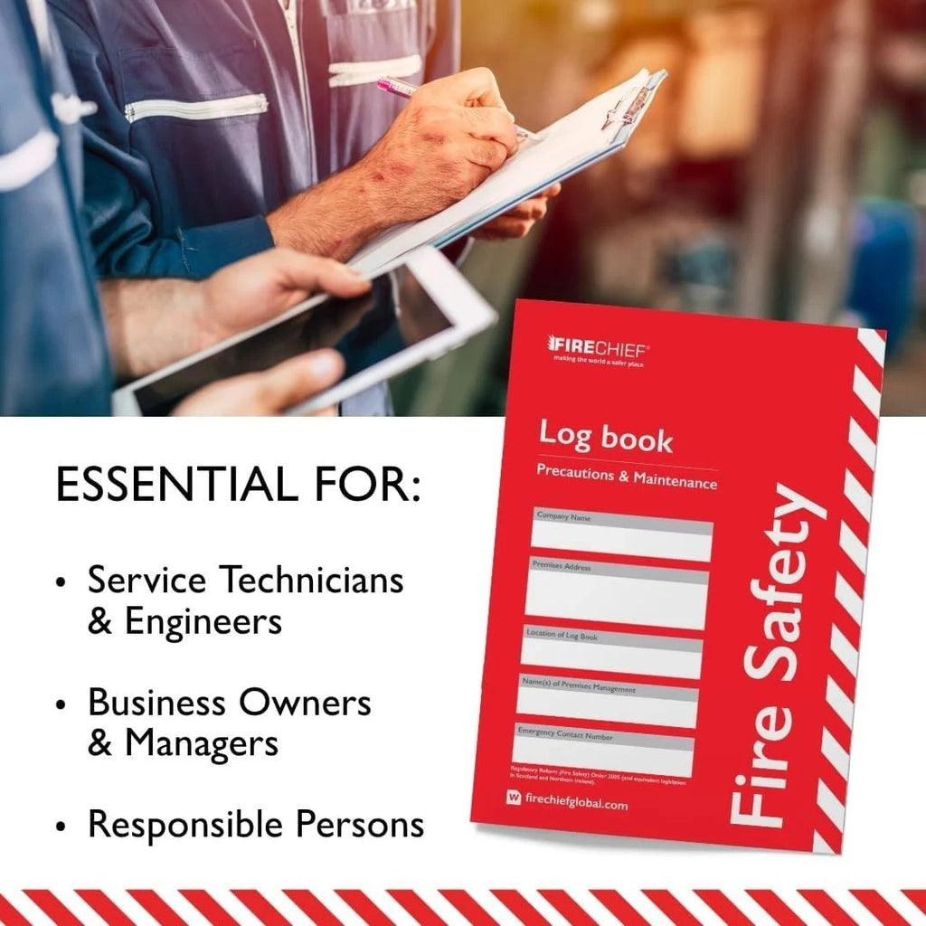 Firechief A4 fire safety log book – image 5