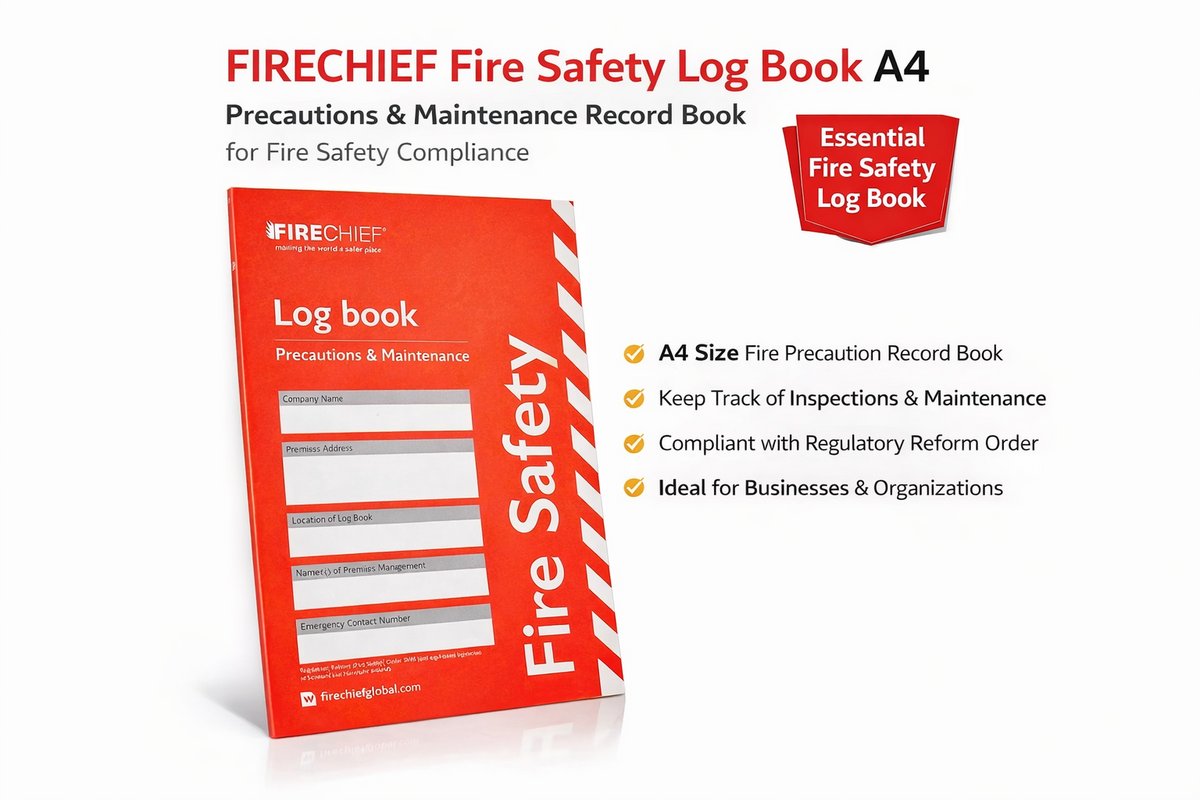 Firechief A4 fire safety log book – image 4