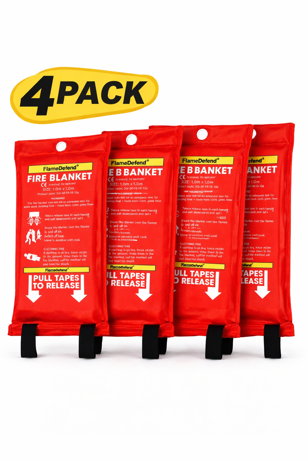 Flame Defend fire blanket 1m x 1m – image 5