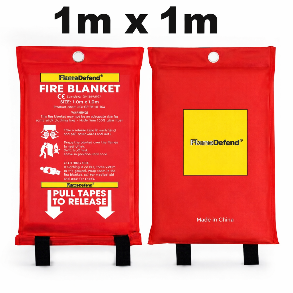 Flame Defend fire blanket 1m x 1m