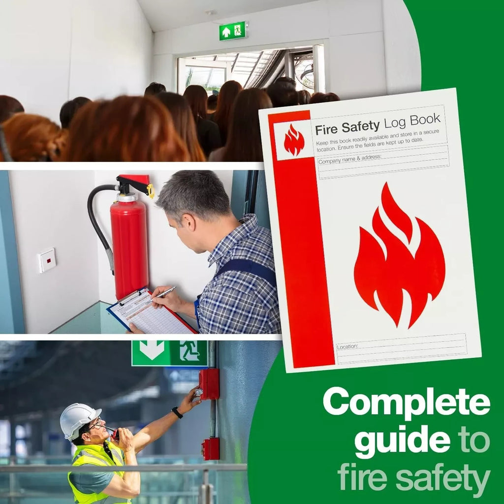 A4 fire safety log books pack of 10 – image 9